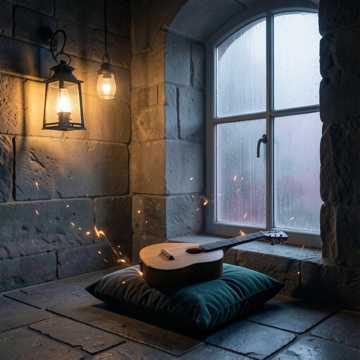 Lanterns After Rain