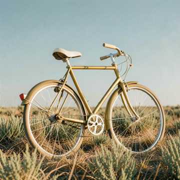 Golden Bicycle